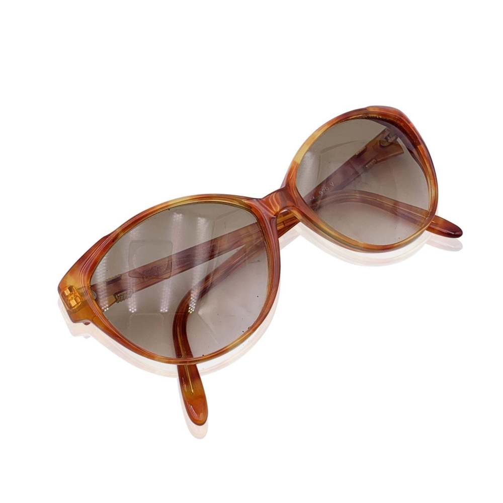 YVES SAINT LAURENT Vintage Brown Sunglasses Tohas 920 56/14 920 V - Picture 2 of 4